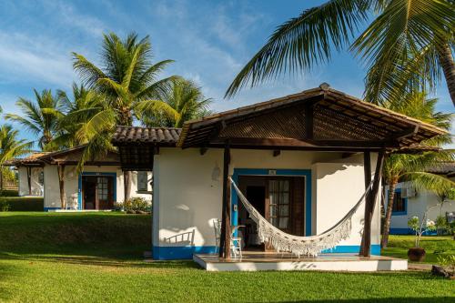 Hotel Tibau Lagoaにある庭