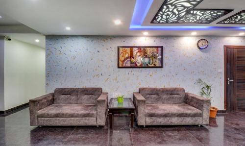 Χώρος καθιστικού στο Itsy Hotels NV, Tapovan