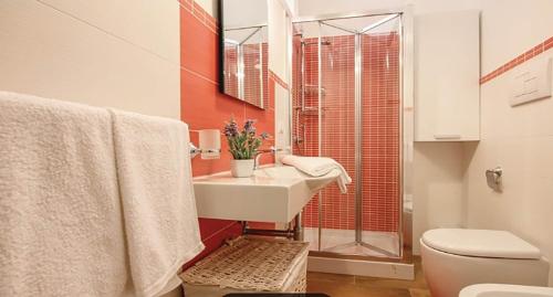 Ванна кімната в Castellabate Apartments Casa Maddalena