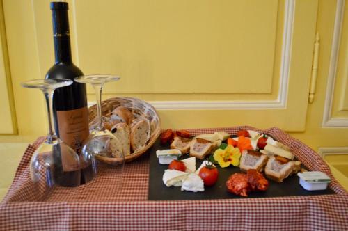 Comida en el bed and breakfast o alrededores