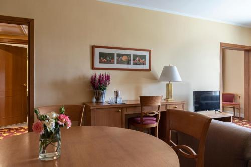 Χώρος καθιστικού στο Amalia Hotel Nafplio
