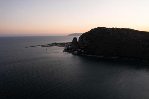 an island in the middle of the ocean at Le Palme Village in Terracina