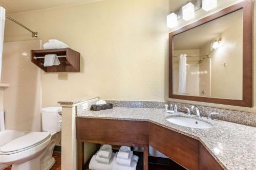 Ein Badezimmer in der Unterkunft Comfort Inn & Suites Orange County John Wayne Airport