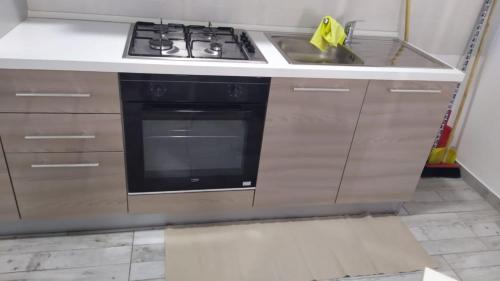 Dapur atau dapur kecil di Ca'Claudia Boavista