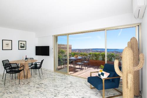 Rooftop View - 2 BdR 2 BthR 1 toil - Clim Terrace Elevator small Parking