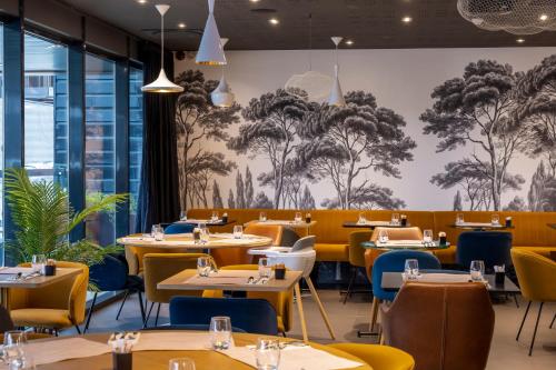 Zona de estar de PADJA Hôtel & Spa Vannes