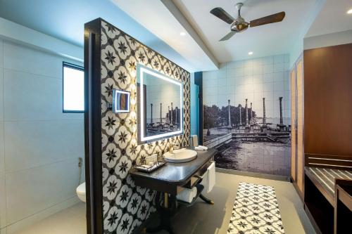 ห้องน้ำของ Radisson Resort Pondicherry Bay