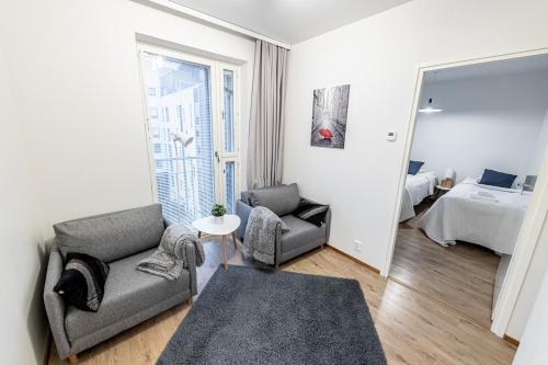 Gallery image of SleepWell Apartment Rio with private sauna and parking in Helsinki