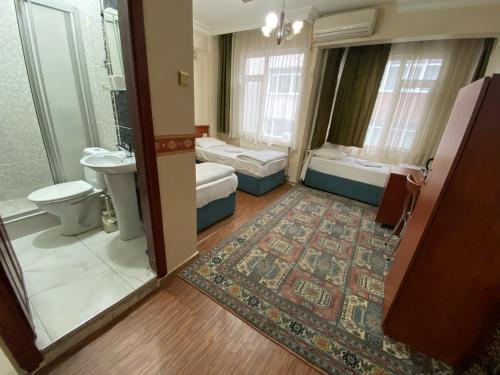 Koupelna v ubytování Kadikoy Kervansaray Hotel