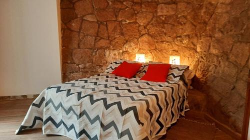 Ένα ή περισσότερα κρεβάτια σε δωμάτιο στο Hotel Uritorco