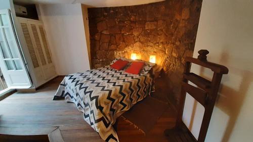 Ένα ή περισσότερα κρεβάτια σε δωμάτιο στο Hotel Uritorco