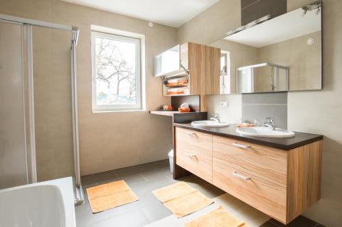 Ванна кімната в Ferienhof Neundlinger