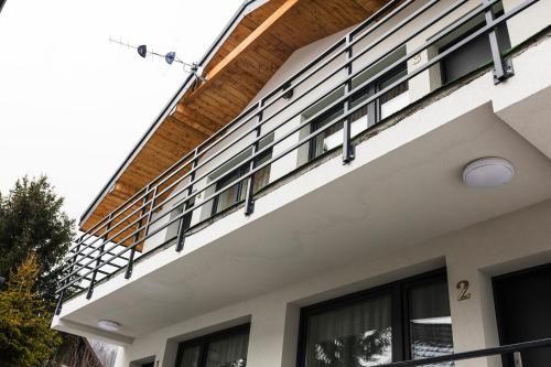 Un balcón o terraza de L&B Szczyrk Centrum