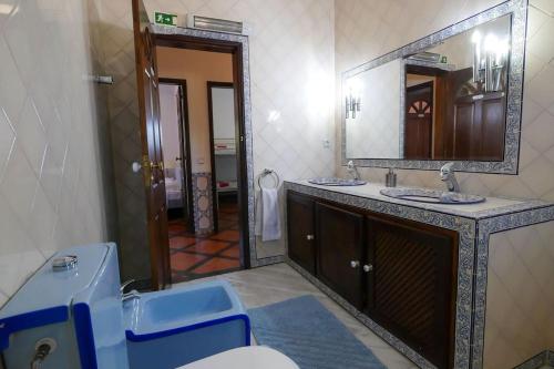 Koupelna v ubytování Casa de Miraventos
