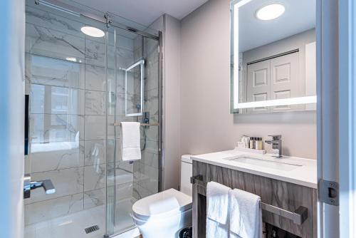 Bilik mandi di WERFY Luxury Apart-Hotel