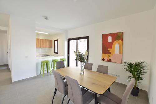 Η κουζίνα ή μικρή κουζίνα στο Mirador del Mar Lanzarote