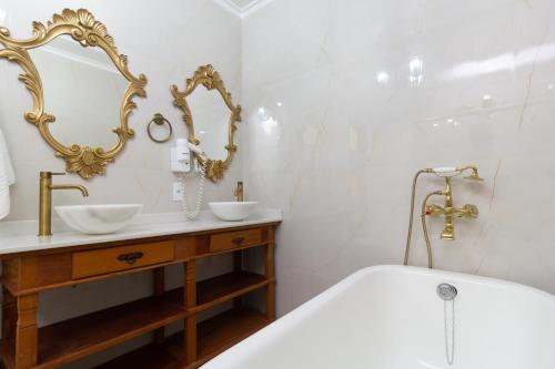 Ein Badezimmer in der Unterkunft Pousada Aconchego