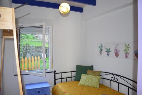 Χώρος καθιστικού στο A Casa de Inés
