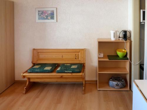 Postel nebo postele na pokoji v ubytování Studio Rosablanche C15 by Interhome