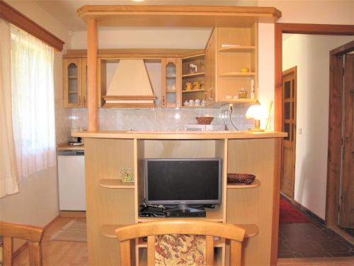 TV a/nebo společenská místnost v ubytování Holiday Home Spinka - ZAB110 by Interhome