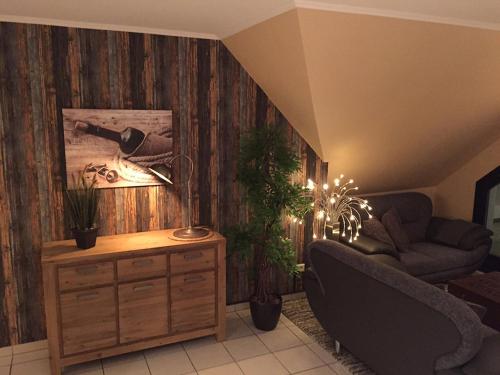 Ruang duduk di Apartment Witthuus-Spiekeroog by Interhome