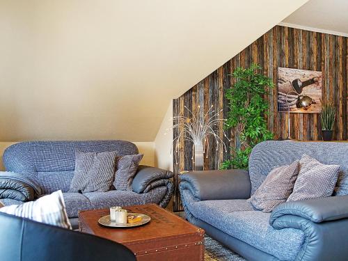 Ruang duduk di Apartment Witthuus-Spiekeroog by Interhome