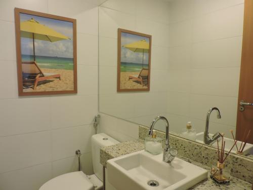 Itacimirim - Village na Praia da Espera tesisinde bir banyo