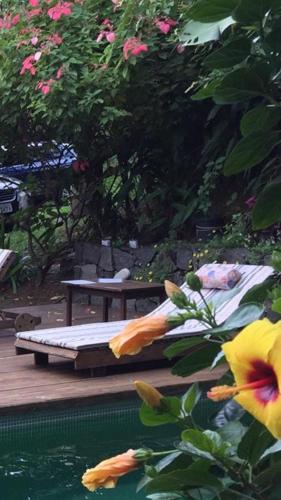 Taman di luar Estúdio no Condomínio Acquaville