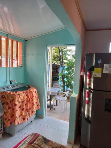 Dapur atau dapur kecil di Posada Sorybego