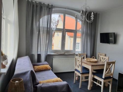 Posezení v ubytování Apartamenty Deptak - w centrum Karpacza, parking w cenie!
