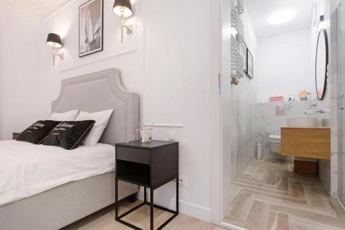 Kúpeľňa v ubytovaní Apartamenty na Uphagena