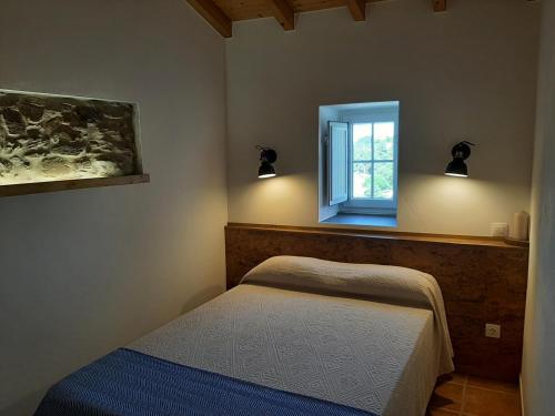 Katil atau katil-katil dalam bilik di Herdade de Vale Maceiras