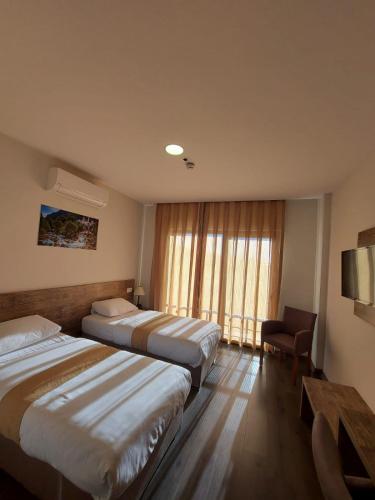 Katil atau katil-katil dalam bilik di İpsala Park Hotel