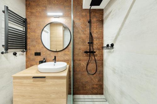 Kúpeľňa v ubytovaní Studio Angielska Grobla