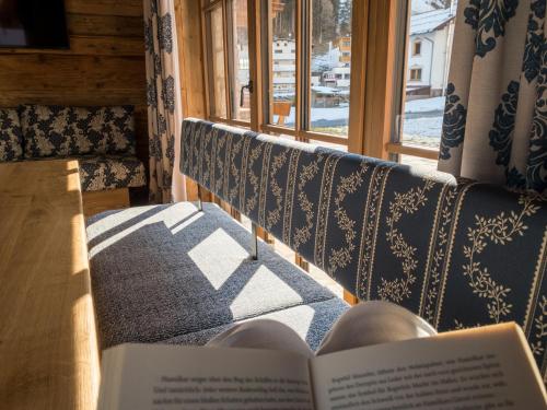 Posezení v ubytování Stadl Chalet Ischgl