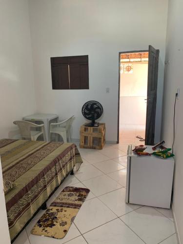 TV a/nebo společenská místnost v ubytování Chalé Recanto do Paraíso