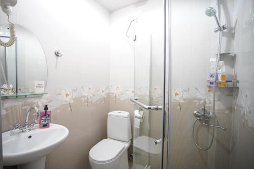 Ванная комната в Zurabashvili Guest House