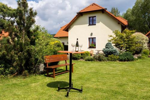 Zahrada ubytování Apartmán Vyšný