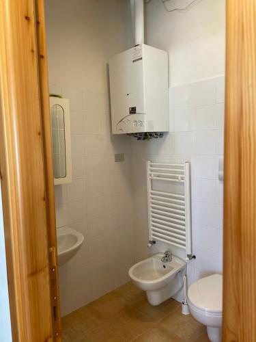 Koupelna v ubytování Roccaraso Inn Blu