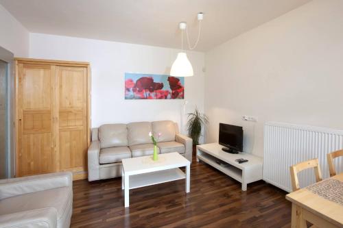 TV a/nebo společenská místnost v ubytování Apartmán Perník Kvilda