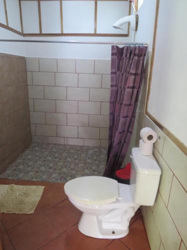 Ένα μπάνιο στο Poponjoche Lodge Caño Negro