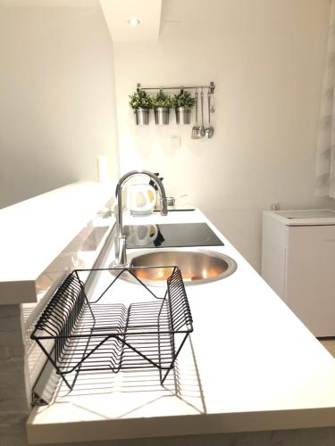 Kuchyňa alebo kuchynka v ubytovaní Apartment Mađor