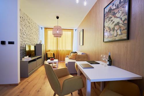 Posedenie v ubytovaní RV Apartment Jantár