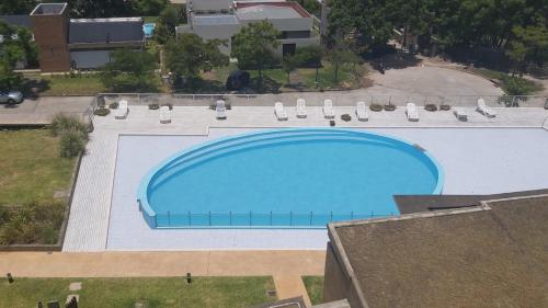 Výhľad na bazén v ubytovaní Seminario Suites Cozy Apart alebo v jeho blízkosti