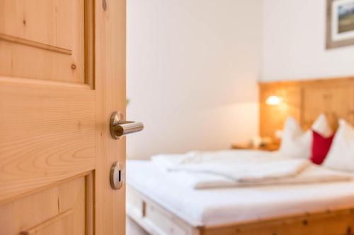 Cama o camas de una habitación en Schildberghof Santner