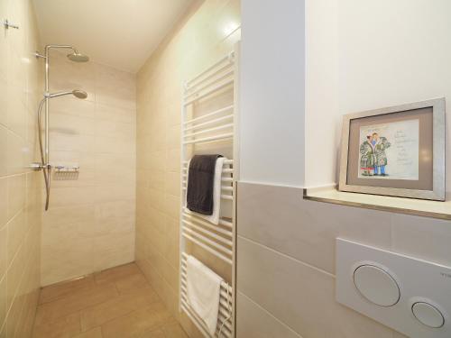 Koupelna v ubytování Appartement "Aquamarin" mit Penthouseflair - Oase am Haff