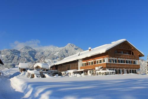 Lamprechthof v zimě