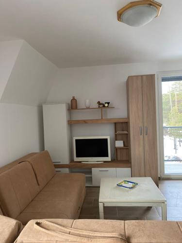 Posezení v ubytování Apartman Anastasija Jezero