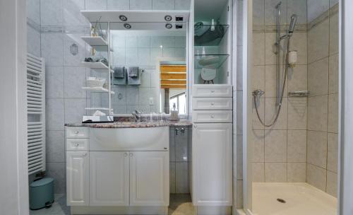 Koupelna v ubytování Relais Bayard
