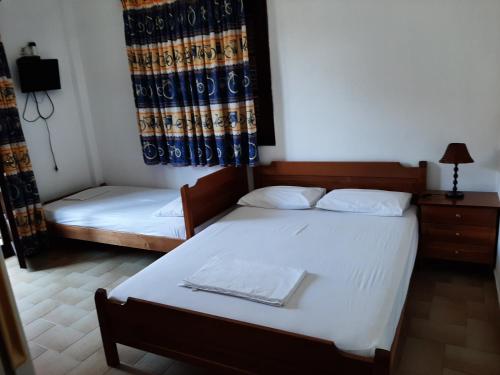 Katil atau katil-katil dalam bilik di House Kosmas on the beach